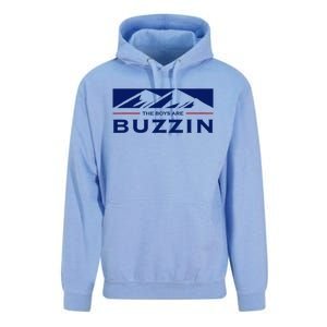 Are Buzzin Classic Midwest Mountain Unisex Surf Hoodie