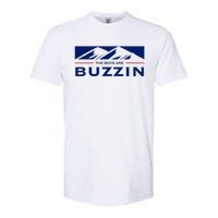 Are Buzzin Classic Midwest Mountain Softstyle CVC T-Shirt