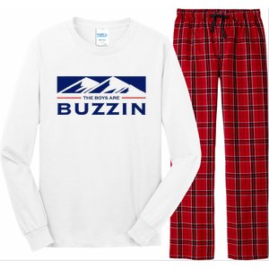 Are Buzzin Classic Midwest Mountain Long Sleeve Pajama Set