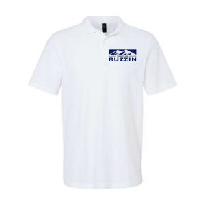 Are Buzzin Classic Midwest Mountain Softstyle Adult Sport Polo