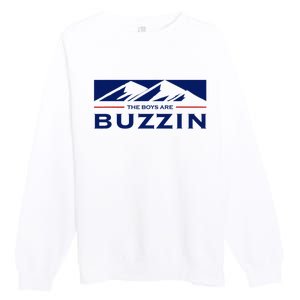 Are Buzzin Classic Midwest Mountain Premium Crewneck Sweatshirt