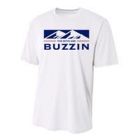 Are Buzzin Classic Midwest Mountain Performance Sprint T-Shirt