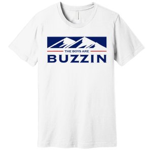 Are Buzzin Classic Midwest Mountain Premium T-Shirt