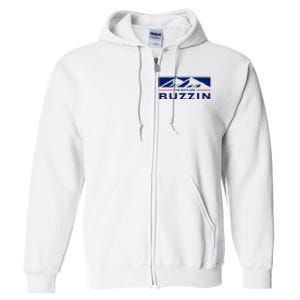 Are Buzzin Classic Midwest Mountain Full Zip Hoodie