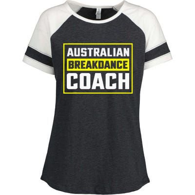 Australian Breakdancing Costume Coach Matching Enza Ladies Jersey Colorblock Tee