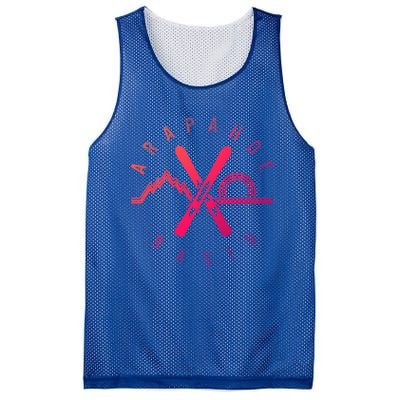 Arapahoe Basin Colorado Skiing Mountain Snowboarding Ski Meaningful Gift Mesh Reversible Basketball Jersey Tank