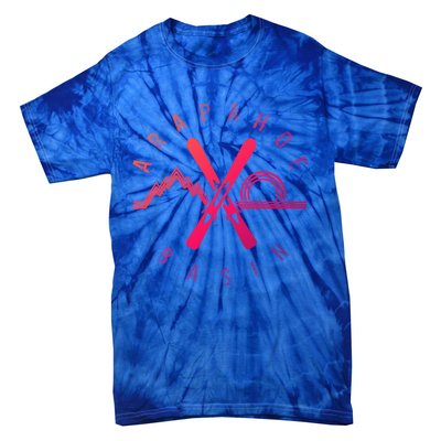 Arapahoe Basin Colorado Skiing Mountain Snowboarding Ski Meaningful Gift Tie-Dye T-Shirt