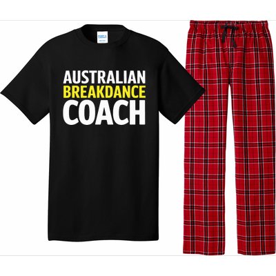 Australian Breakdancing Costume Break Dancer Coach Matching Pajama Set