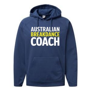 Australian Breakdancing Costume Break Dancer Coach Matching Performance Fleece Hoodie