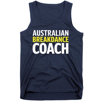 Australian Breakdancing Costume Break Dancer Coach Matching Tank Top