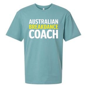 Australian Breakdancing Costume Break Dancer Coach Matching Sueded Cloud Jersey T-Shirt