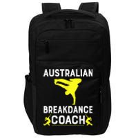 Australian Breakdancer Costume Coach Break Dancer Matching Impact Tech Backpack