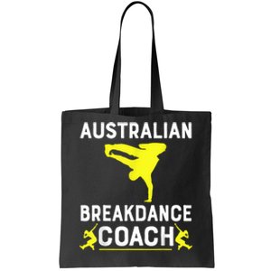 Australian Breakdancer Costume Coach Break Dancer Matching Tote Bag