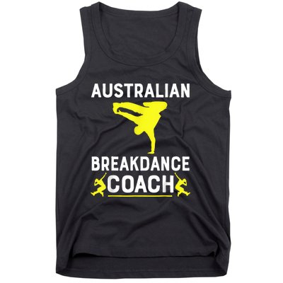 Australian Breakdancer Costume Coach Break Dancer Matching Tank Top