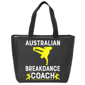 Australian Breakdancer Costume Coach Break Dancer Matching Zip Tote Bag