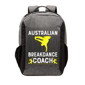 Australian Breakdancer Costume Coach Break Dancer Matching Vector Backpack