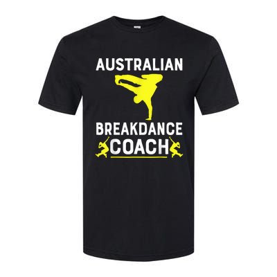 Australian Breakdancer Costume Coach Break Dancer Matching Softstyle® CVC T-Shirt