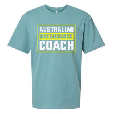 Australian Breakdancing Costume Coach Matching Gift Sueded Cloud Jersey T-Shirt