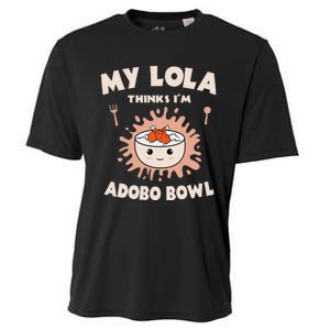 Adobo Bowl Chicken Lola Cuisine Philippine Flag Grandma Cooling Performance Crew T-Shirt