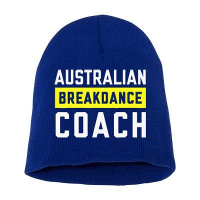 Australian Breakdancing Costume Coach Break Dancer Matching Short Acrylic Beanie