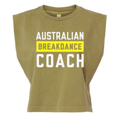 Australian Breakdancing Costume Coach Break Dancer Matching Garment-Dyed Women's Muscle Tee