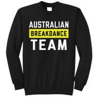 Australian Breakdancing Costume Team Break Dancer Matching Sweatshirt