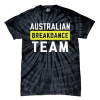 Australian Breakdancing Costume Team Break Dancer Matching Tie-Dye T-Shirt