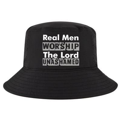 Antwon Be Cookin Wearing Real Worship The Lord Unashamed Cool Comfort Performance Bucket Hat