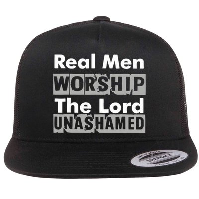 Antwon Be Cookin Wearing Real Worship The Lord Unashamed Flat Bill Trucker Hat