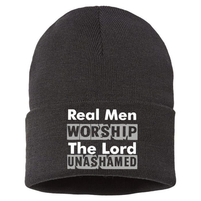 Antwon Be Cookin Wearing Real Worship The Lord Unashamed Sustainable Knit Beanie