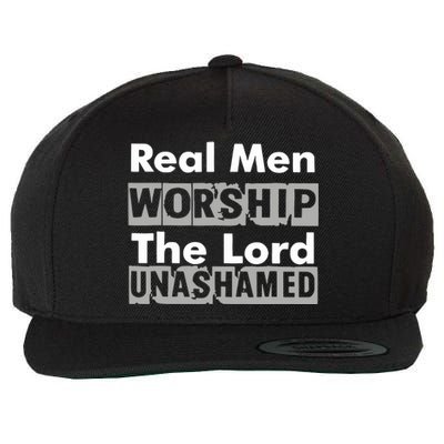 Antwon Be Cookin Wearing Real Worship The Lord Unashamed Wool Snapback Cap