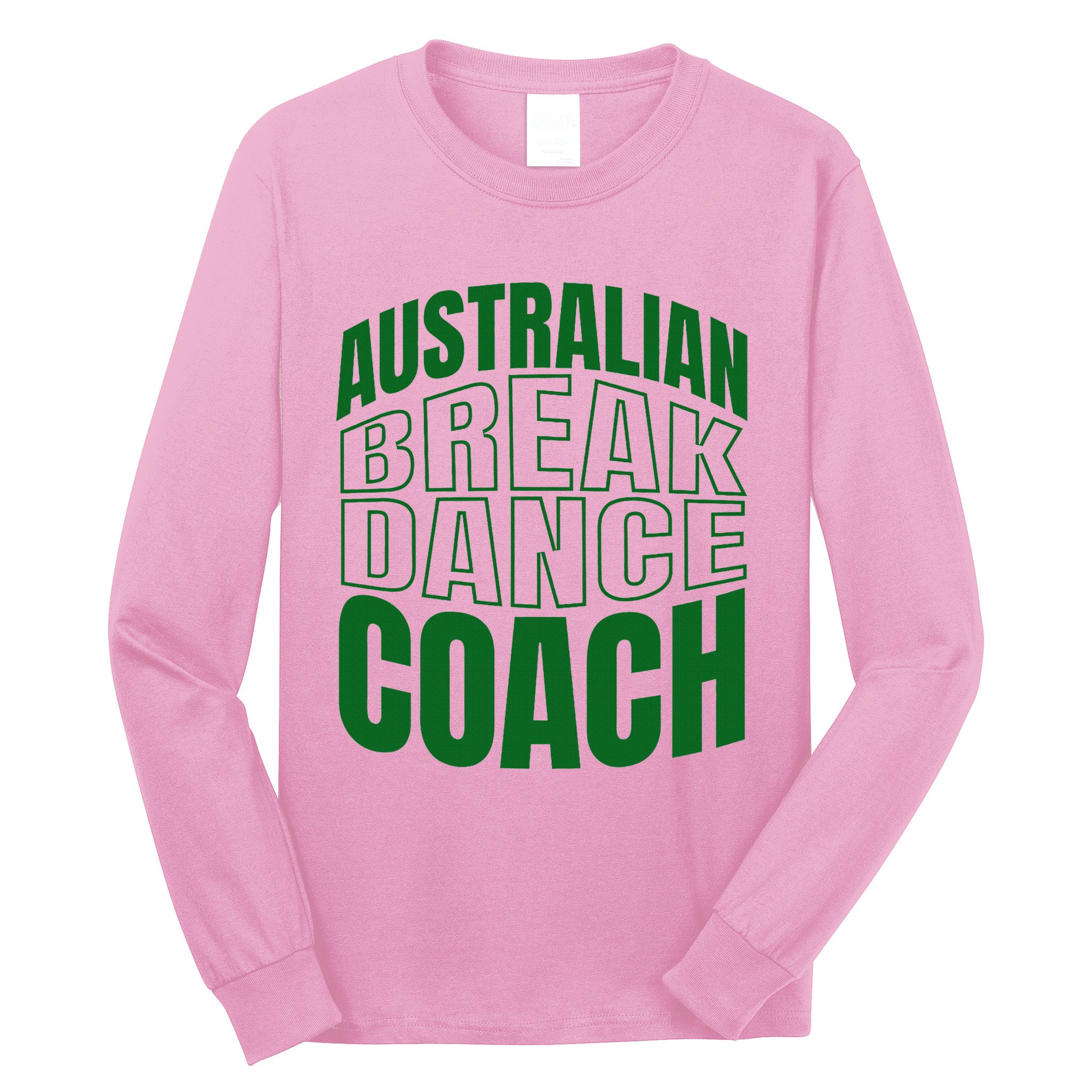 Australian Breakdance Coach Costume Long Sleeve Shirt
