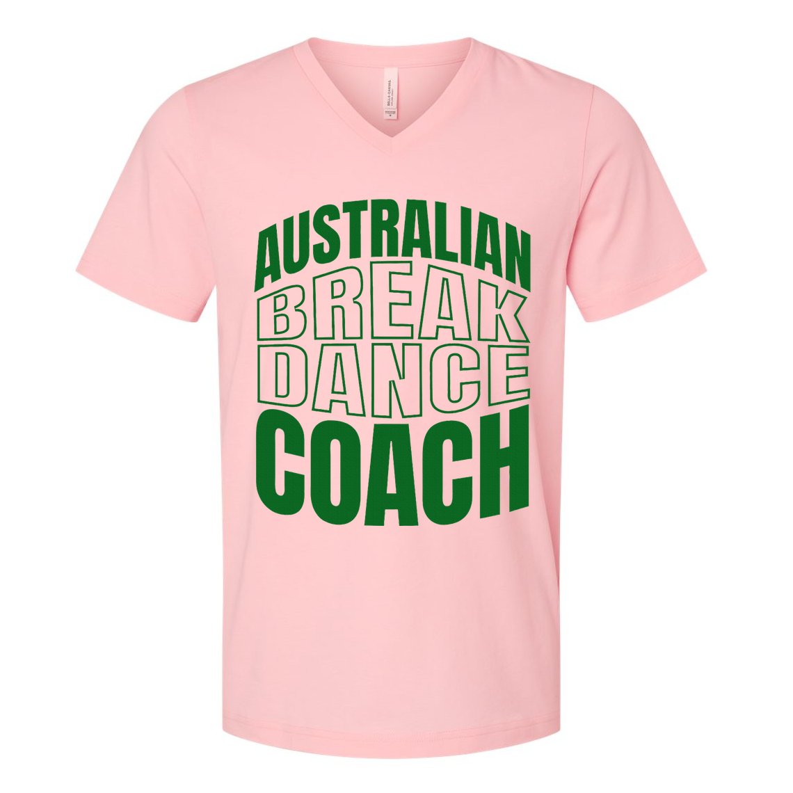 Australian Breakdance Coach Costume V-Neck T-Shirt