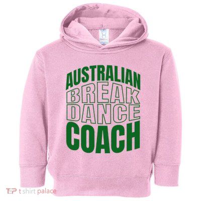 Australian Breakdance Coach Costume Toddler Hoodie