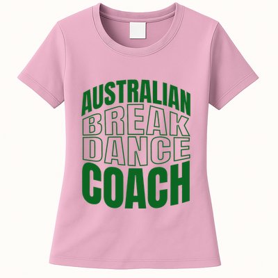 Australian Breakdance Coach Costume Womens T-Shirt