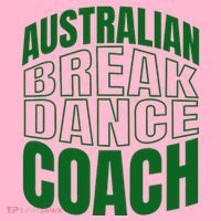 Australian Breakdance Coach Costume Women's V-Neck T-Shirt