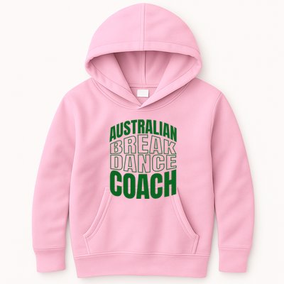 Australian Breakdance Coach Costume Kids Hoodie