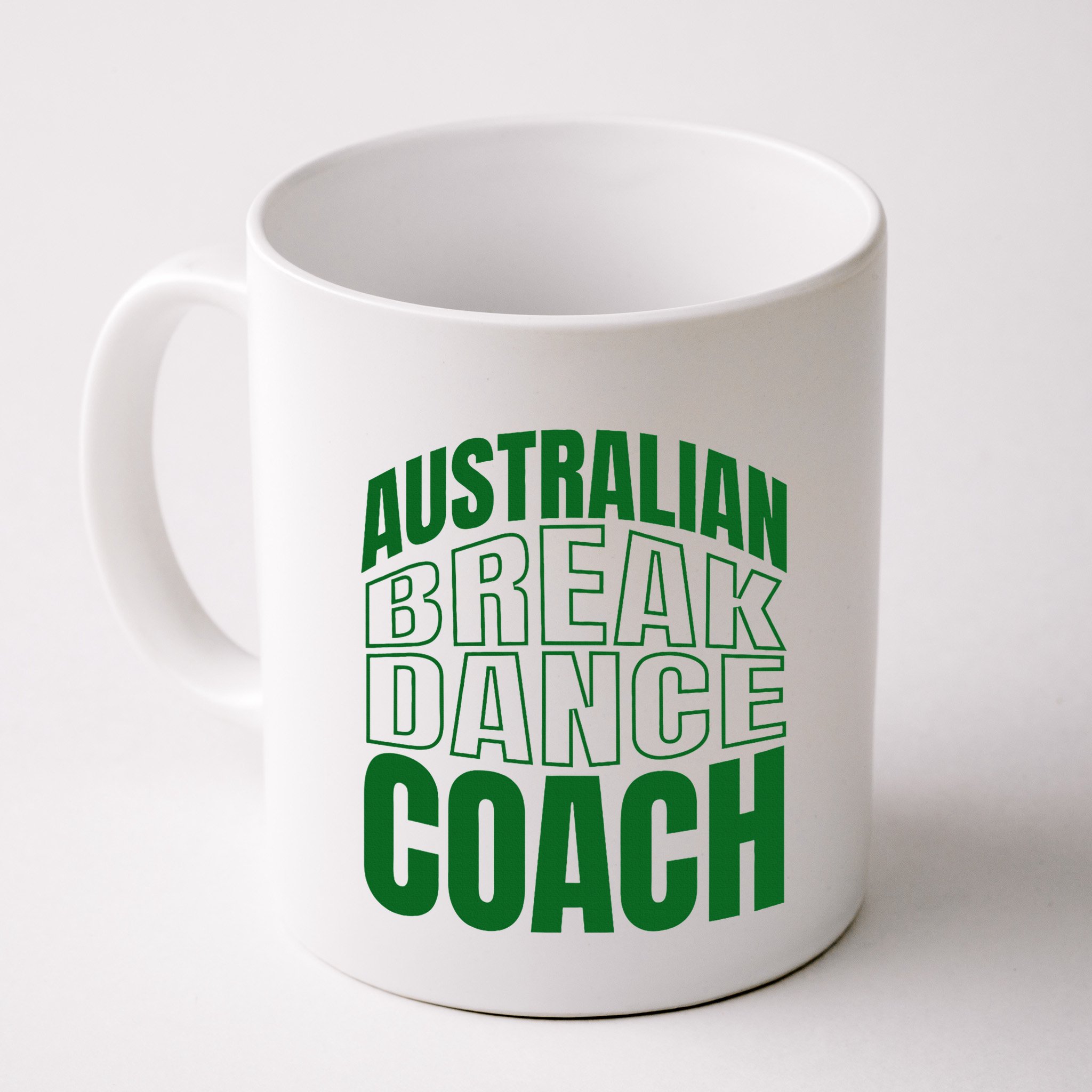 Australian Breakdance Coach Costume Mug