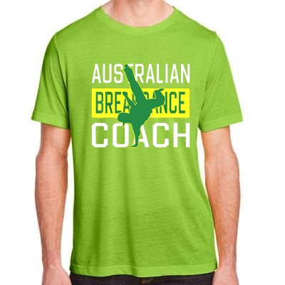 Australian Breakdancing Costume Coach Break Dancer Matching Adult ChromaSoft Performance T-Shirt