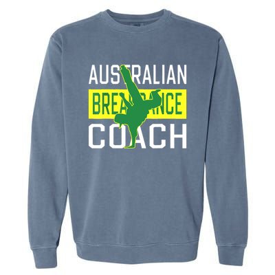 Australian Breakdancing Costume Coach Break Dancer Matching Garment-Dyed Sweatshirt