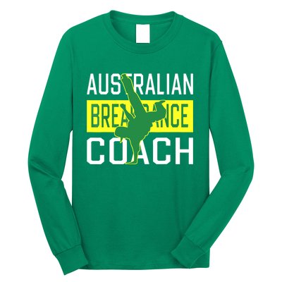 Australian Breakdancing Costume Coach Break Dancer Matching Long Sleeve Shirt