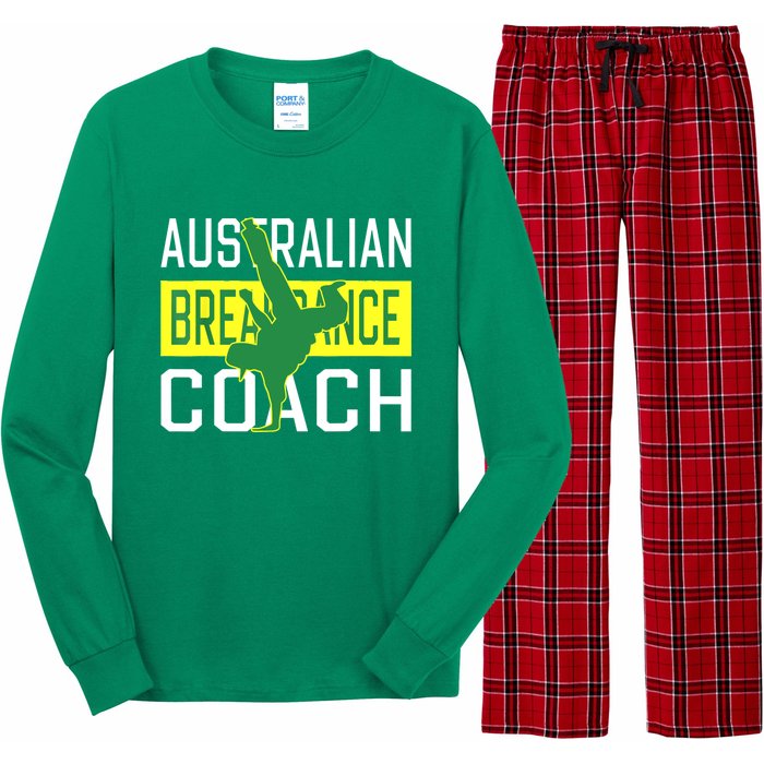 Australian Breakdancing Costume Coach Break Dancer Matching Long Sleeve Pajama Set