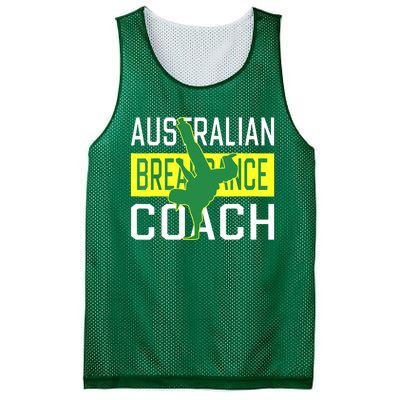 Australian Breakdancing Costume Coach Break Dancer Matching Mesh Reversible Basketball Jersey Tank