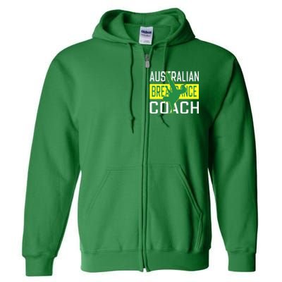 Australian Breakdancing Costume Coach Break Dancer Matching Full Zip Hoodie