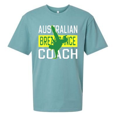 Australian Breakdancing Costume Coach Break Dancer Matching Sueded Cloud Jersey T-Shirt