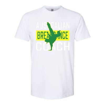 Australian Breakdancing Costume Coach Break Dancer Matching Softstyle CVC T-Shirt