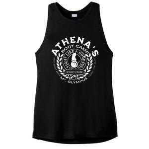 AthenaS Boot Camp Greek Mythology Olympus Lore Goddess Ladies PosiCharge Tri-Blend Wicking Tank