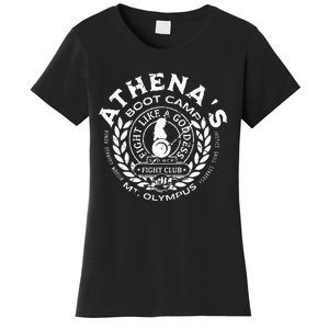 AthenaS Boot Camp Greek Mythology Olympus Lore Goddess Women's T-Shirt