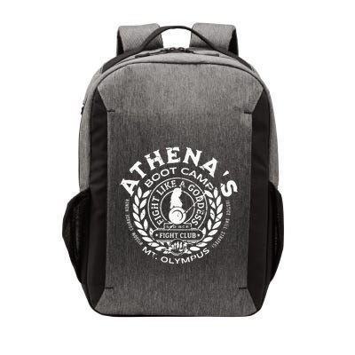 AthenaS Boot Camp Greek Mythology Olympus Lore Goddess Vector Backpack