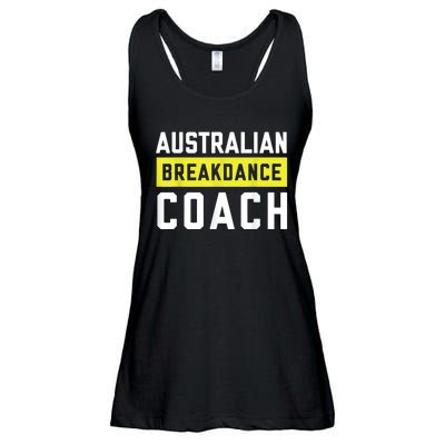 Australian Breakdancing Costume Coach Break Dancer Matching Ladies Essential Flowy Tank